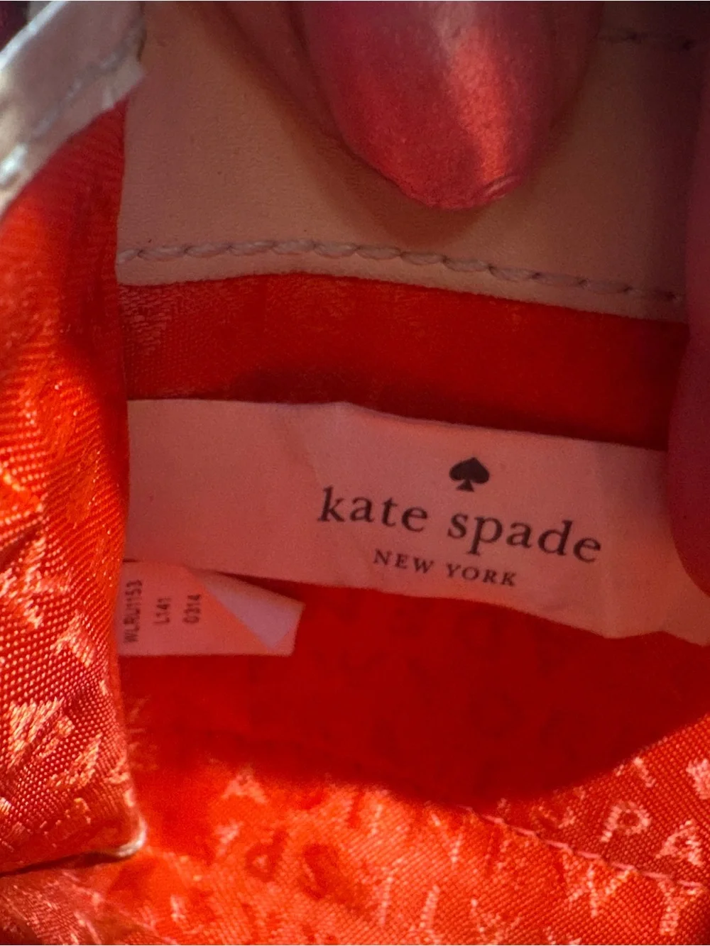 kate spade Hot Pink Leather Zip Wallet